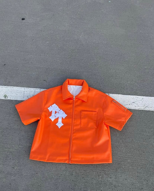 Fear God leather Jacket