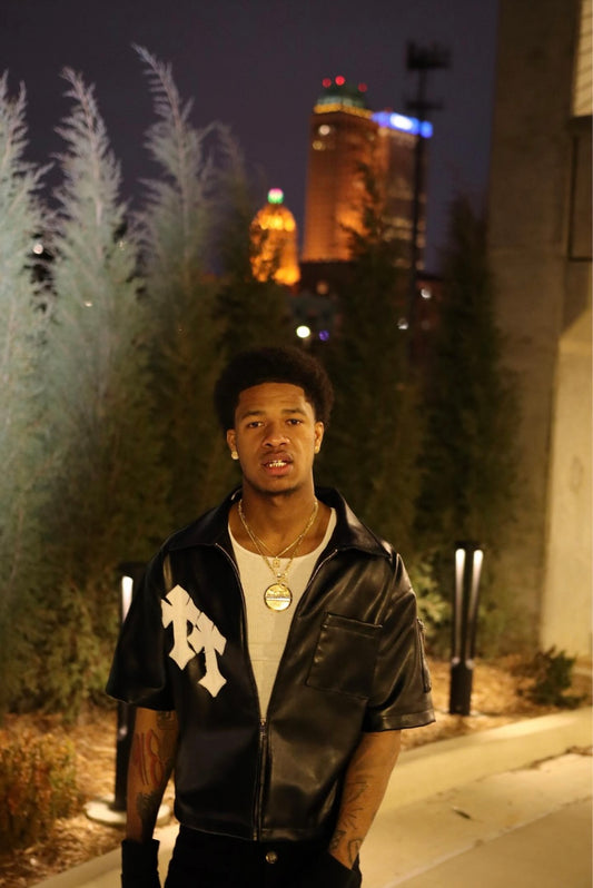 Fear God leather Jacket